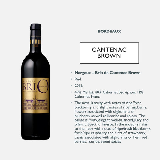 Margaux - Brio de Cantenac Brown