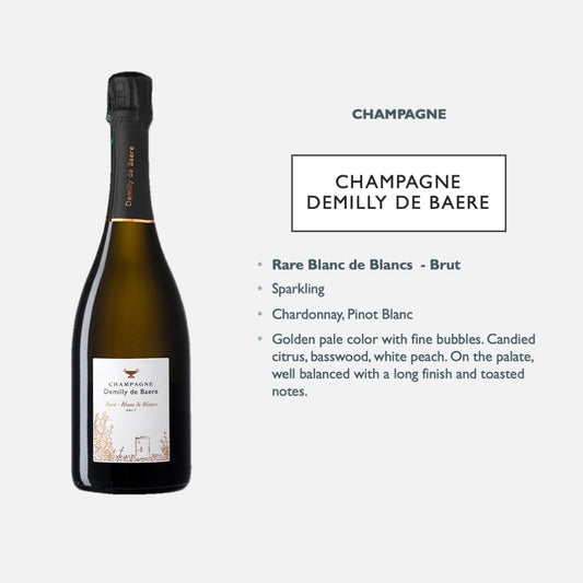 Champagne Demilly De Baere - Rare Blanc de Blancs Brut