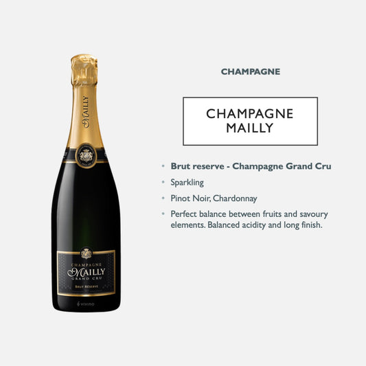 Champagne Mailly Grand Cru - Brut reserve - Champgane Grand Cru AOP