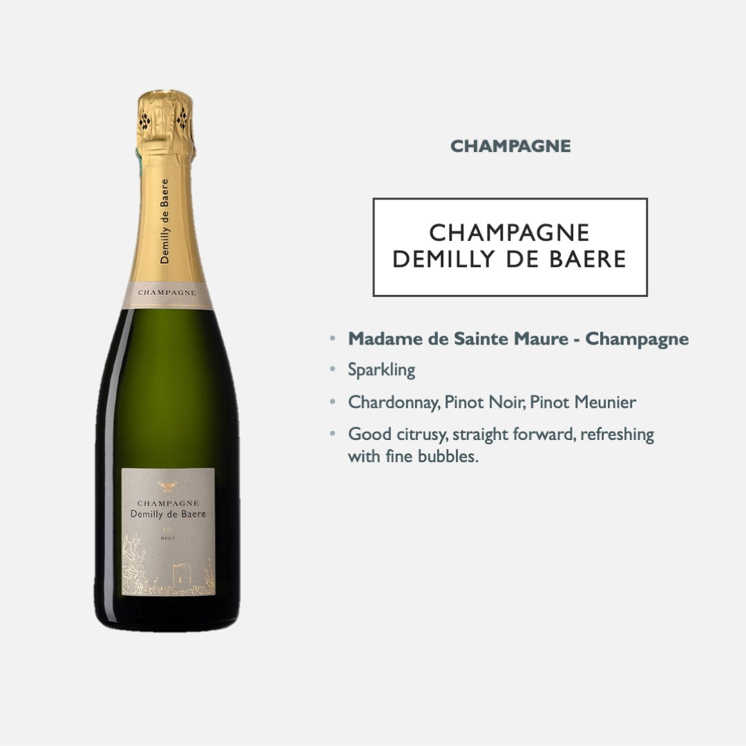 Champagne Demilly de Baere - Madame de Sainte Maure - Champagne AOP