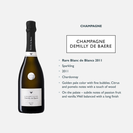 Champagne Demilly De Baere - Rare Blanc de Blancs 2011