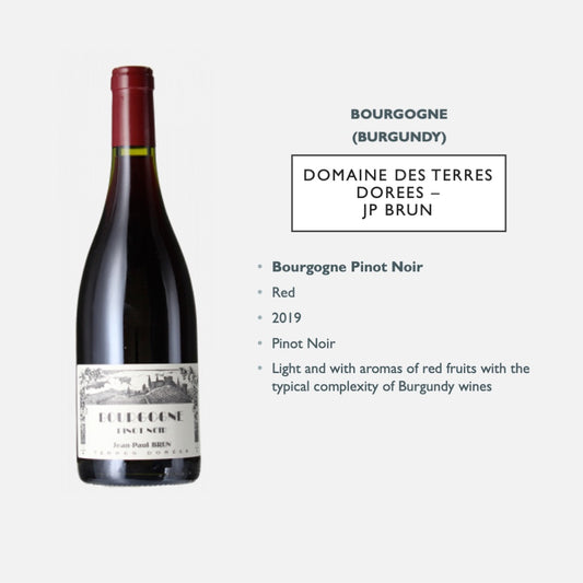 Domaine des Terres Dorees - Bourgogne Pinot Noir - Bourgogne AOP