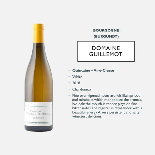 Domaine Guillemot - Quintaine - Viré Clessé AOP