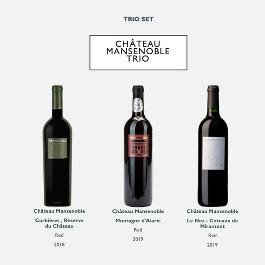 Trio Set - Château Mansenoble Trio
