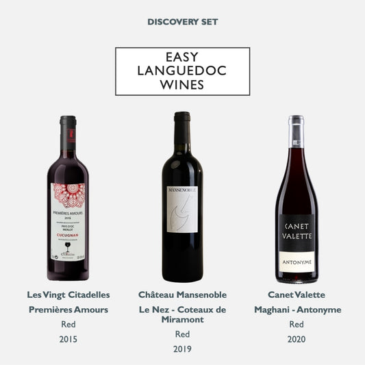 Discovery Set - Easy Languedoc Wines - 3 Bottles