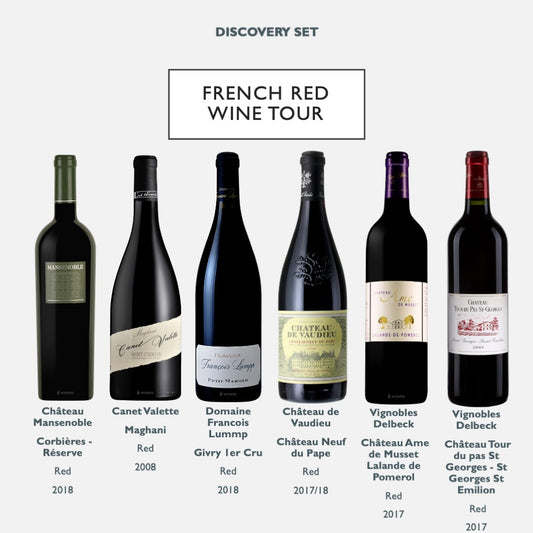 Discovery Set - French Red Wine Tour - 6 Bottles
