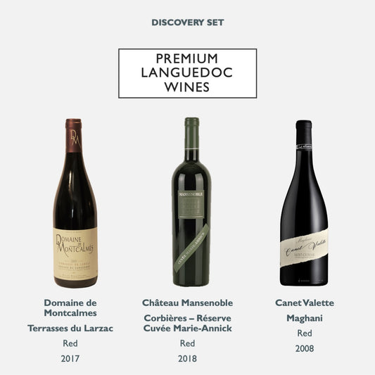Discovery Set - Premium Languedoc Wines - 3 Bottles
