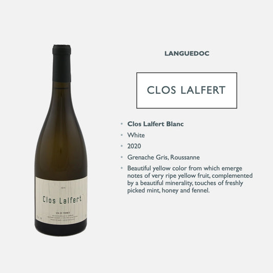 Clos Lalfert - Lalfert Blanc - VDF (Larzac)