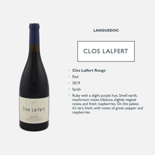Clos Lalfert - Lalfert Rouge - VDF (Larzac)