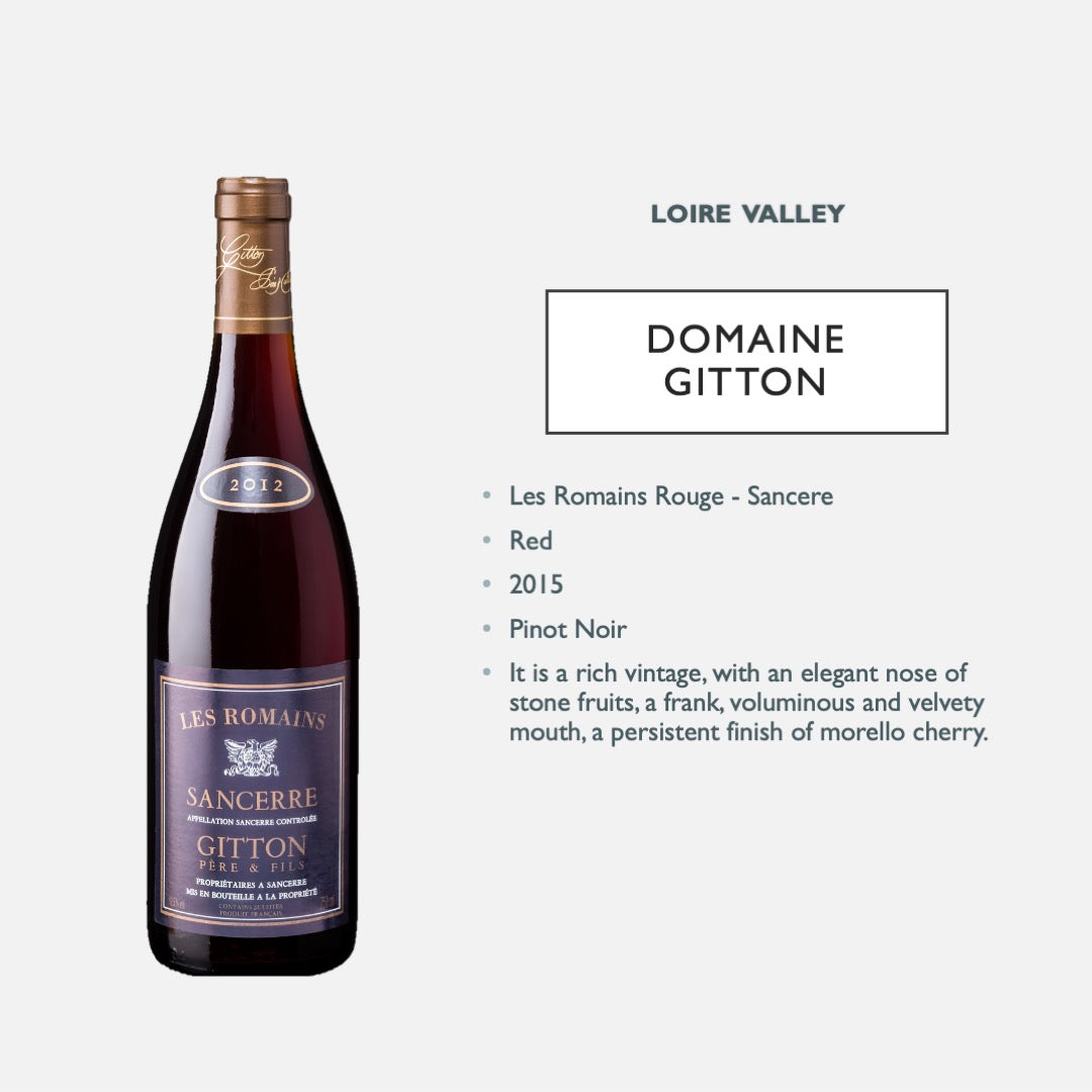 Domaine Gitton - Les Romains Rouge - Sancere AOP