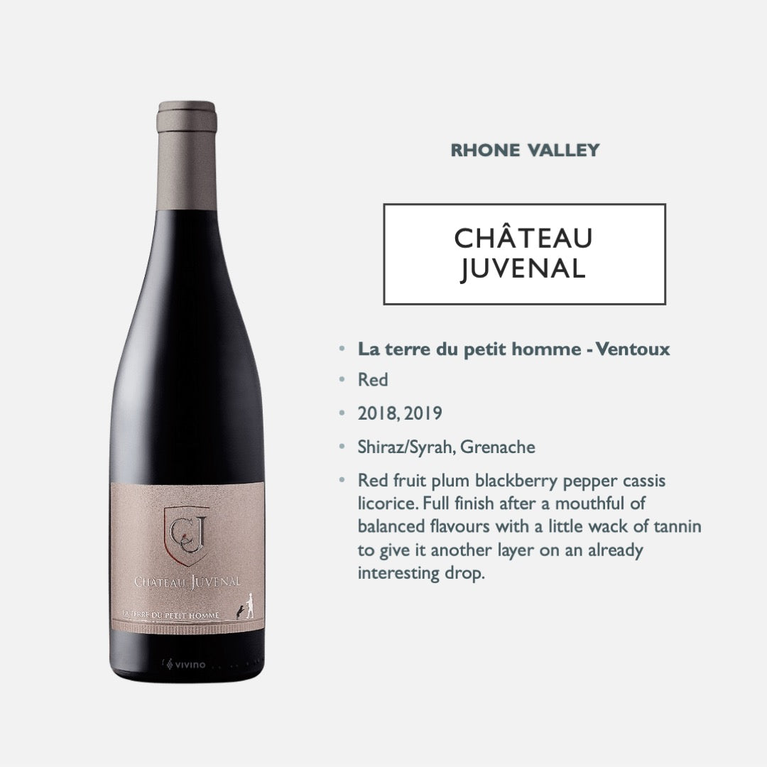 Château Juvenal - La Terre du Petit Homme - Ventoux AOP