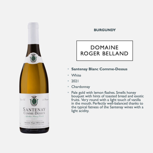 Domaine Roger Belland - Santenay Blanc Comme-Dessus