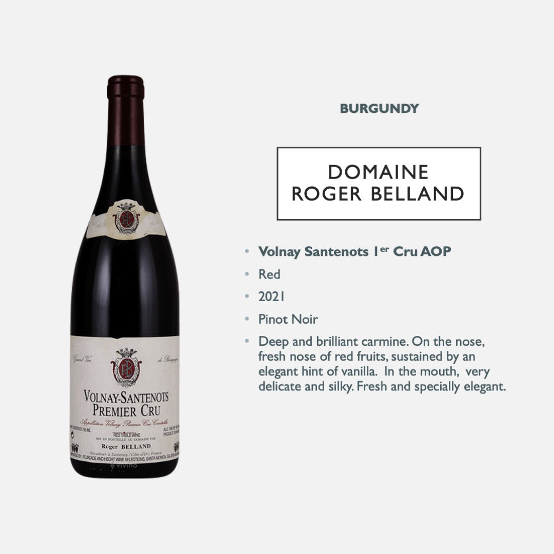 Domaine Roger Belland - Volnay Santenots 1er Cru AOP