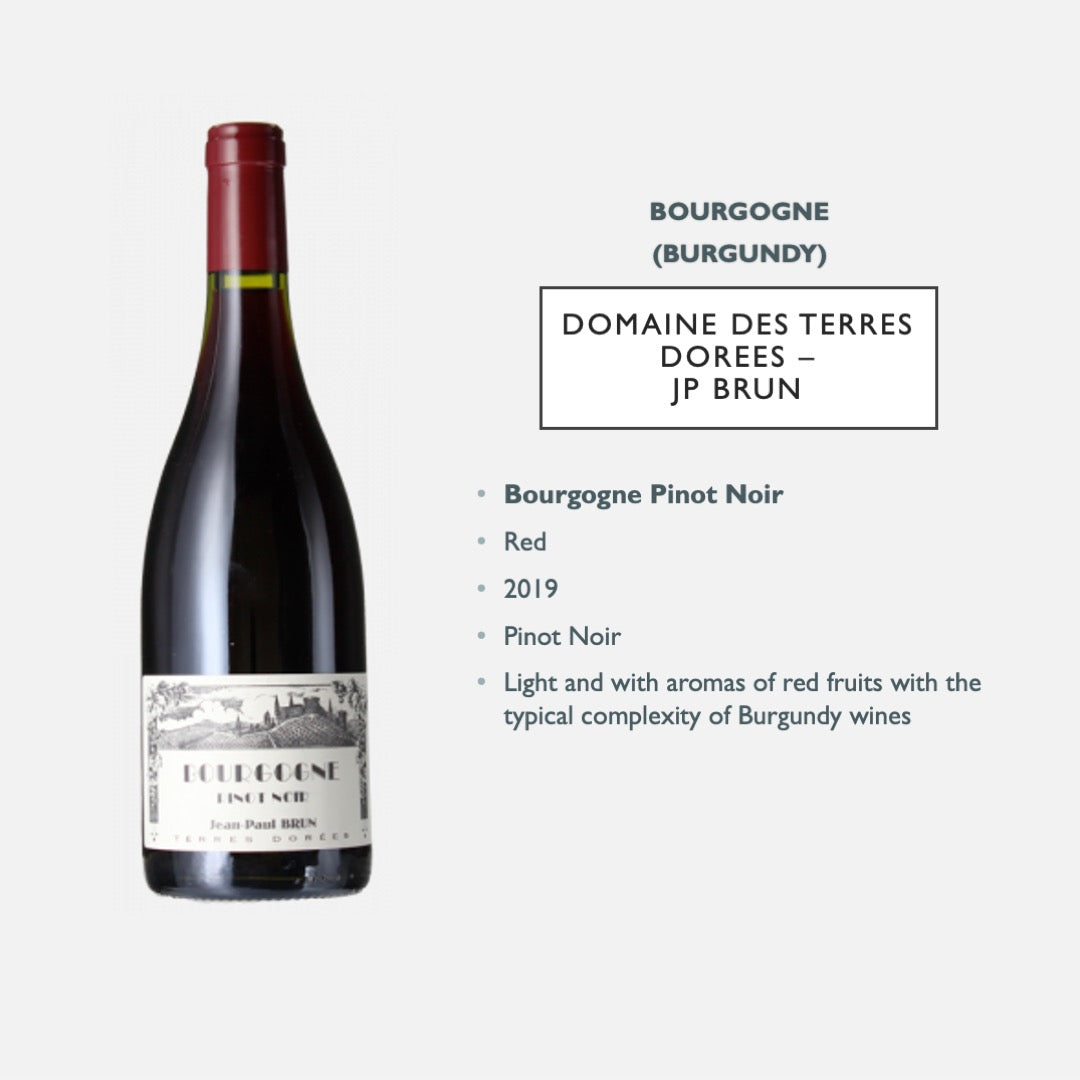 Domaine des Terres Dorees - Bourgogne Pinot Noir - Bourgogne AOP