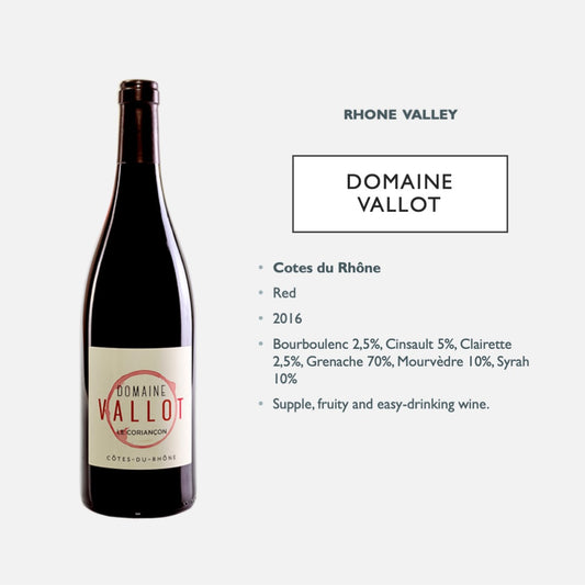 Domaine Vallot - Cotes du Rhône - Cotes du Rhône AOP