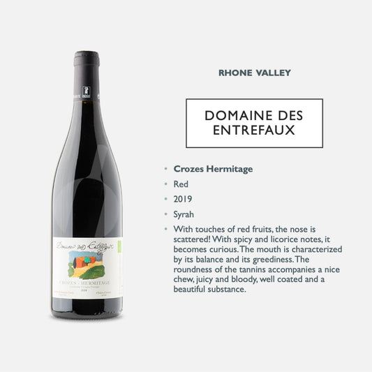 Domaine des Entrefaux - Red Entrefaux - Crozes Hermitage AOP